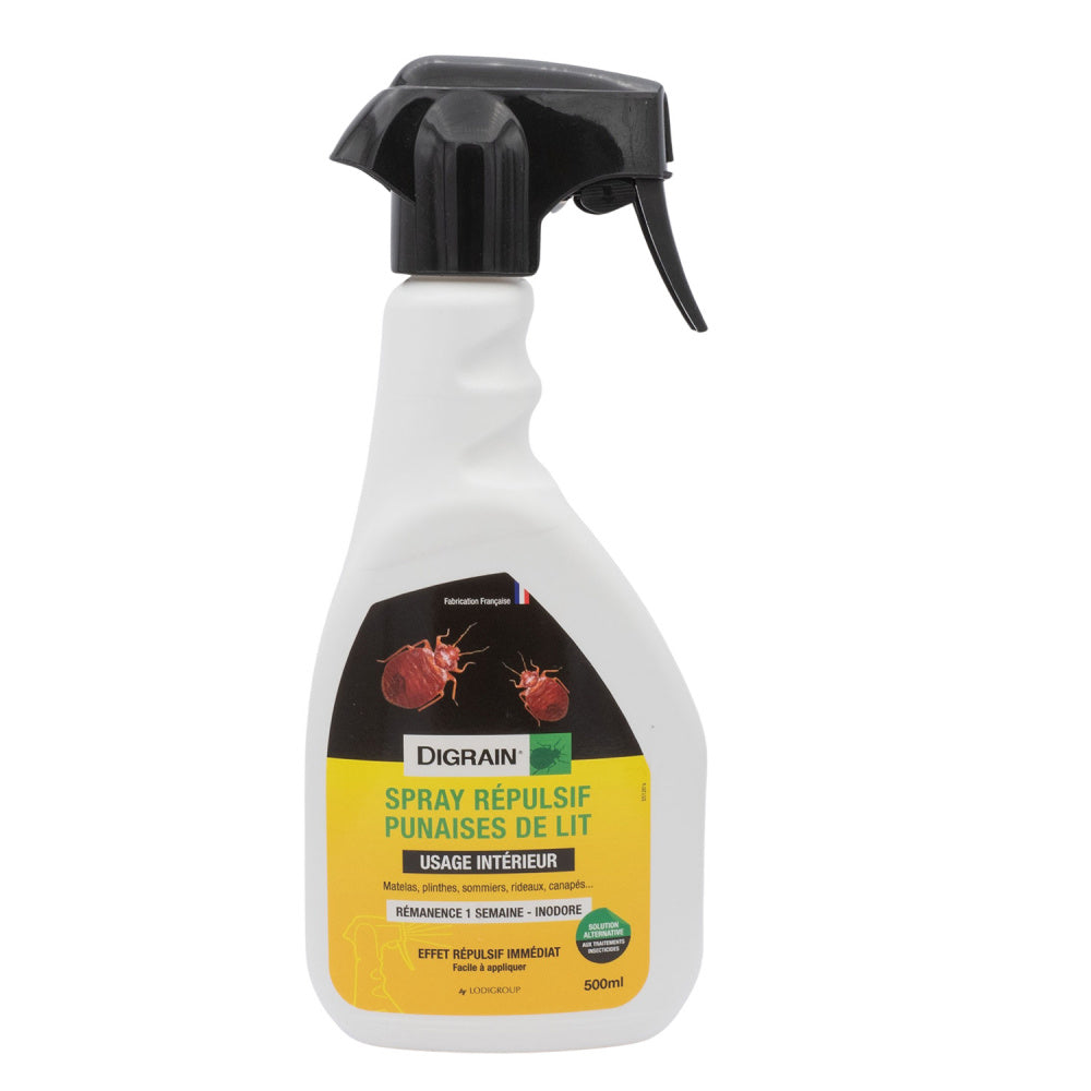 Digrain – Spray Répulsif Punaises de Lit – 500ml