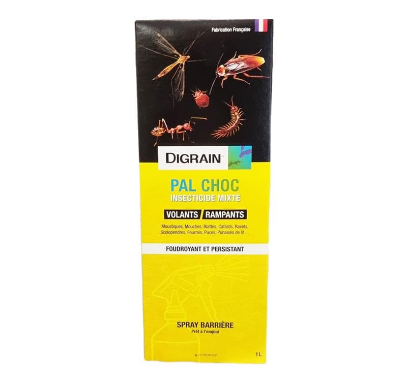 Pal Choc Digrain 1L - Insecticide Polyvalent à Effet Choc