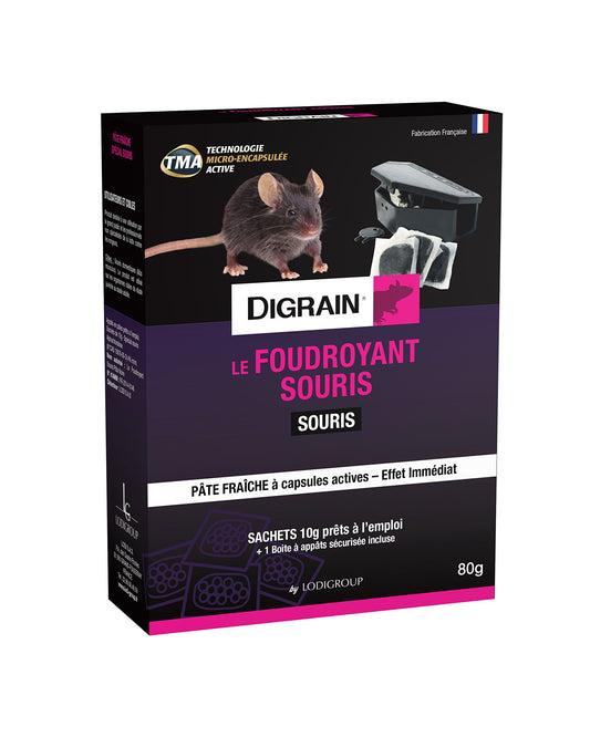 DIGRAIN Le Foudroyant Souris – 80g