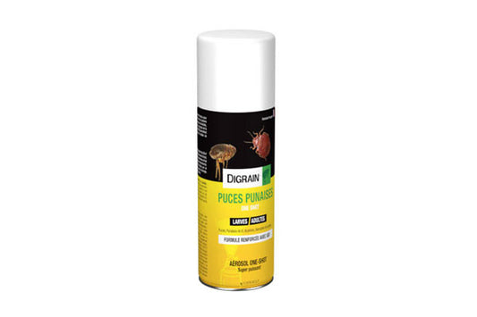 Aérosol Puces PUNAISES 150ml DIGRAIN